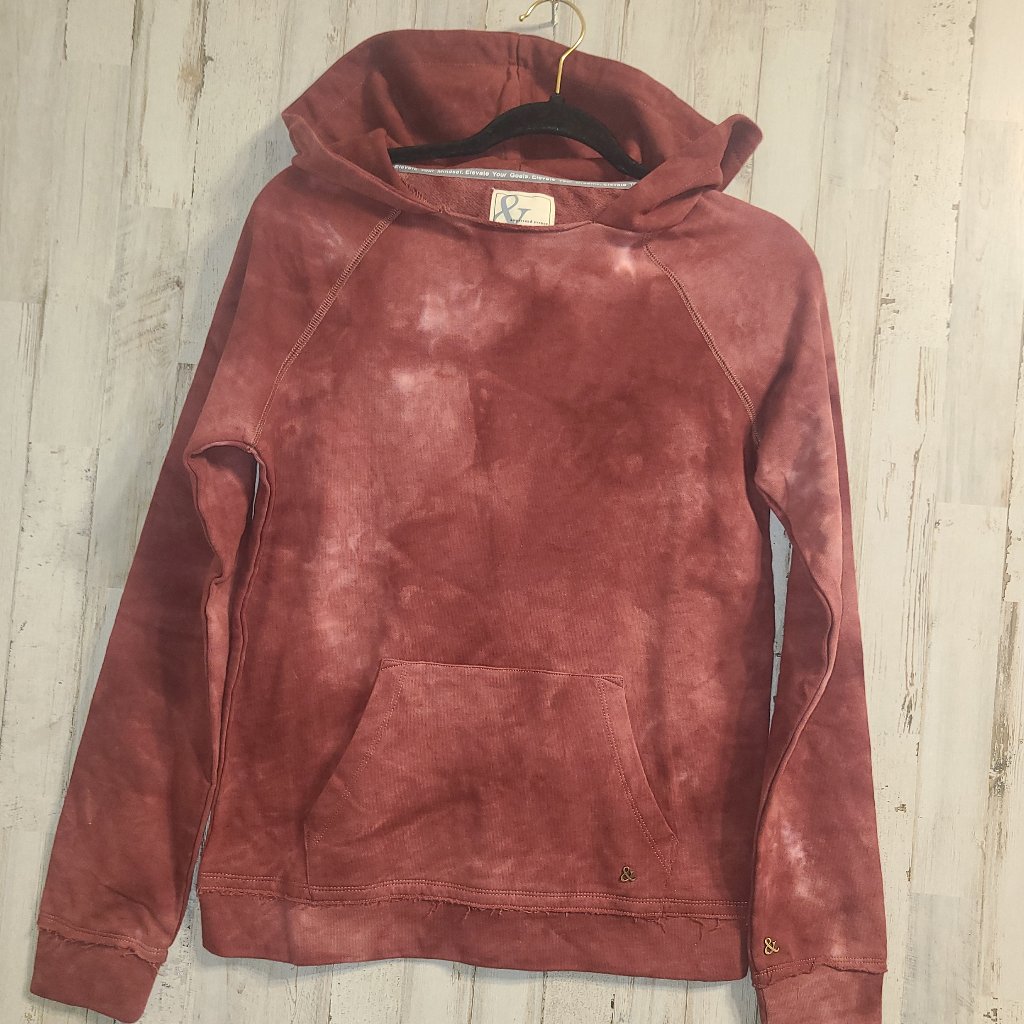 Ampersand Avenue Size M Hoodie Sweatshirt Tie Dye